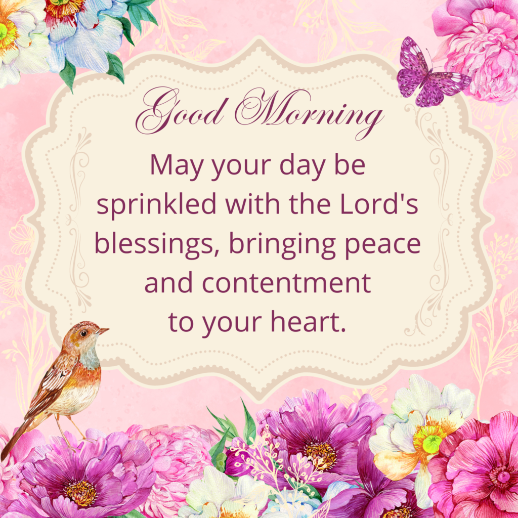 Good Morning Blessings IMage Quote